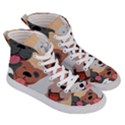 Dogs Pet Background Pack Terrier Women s Hi-Top Skate Sneakers View3