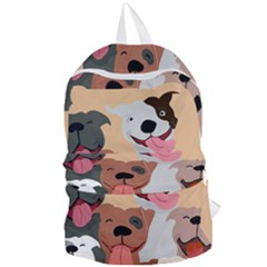 Dogs Pet Background Pack Terrier Foldable Lightweight Backpack by Ravend