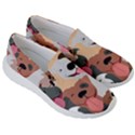 Dogs Pet Background Pack Terrier Women s Lightweight Slip Ons View3