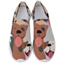 Dogs Pet Background Pack Terrier Men s Slip On Sneakers View1