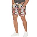 Dogs Pet Background Pack Terrier Men s Runner Shorts View3