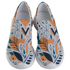 Flower Design Nature Women s Lightweight Slip Ons by Ravend