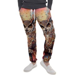 Drawing Olw Bird Men s Jogger Sweatpants by Ravend