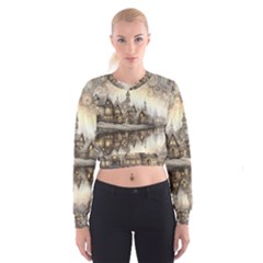 Building Landmark Cropped Sweatshirt