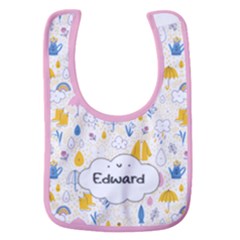 Rainy Day Name Baby Bib