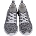 Vintage Clock Motif Pattern Women s Lightweight Sports Shoes View1