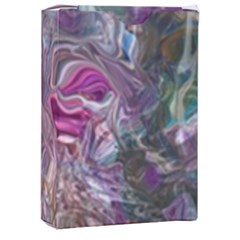 Abstract Waves Iv Playing Cards Single Design (rectangle) With Custom Box by kaleidomarblingart