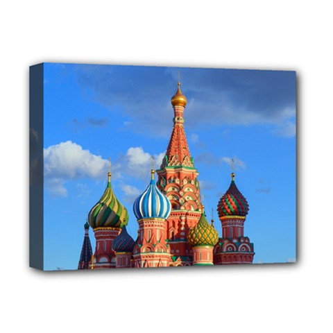 Architecture Building Cathedral Church Deluxe Canvas 16  X 12  (stretched)  by Modalart