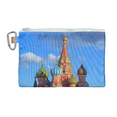 Architecture Building Cathedral Church Canvas Cosmetic Bag (large) by Modalart