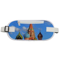 Architecture Building Cathedral Church Rounded Waist Pouch by Modalart