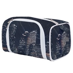 Time Lapse Photo Of City Toiletries Pouch by Modalart