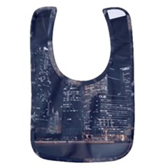 Time Lapse Photo Of City Baby Bib by Modalart