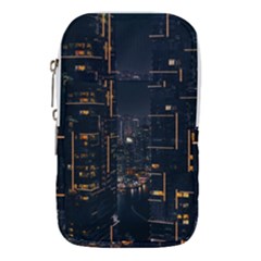 Photo Of Buildings During Nighttime Waist Pouch (small) by Modalart