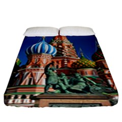 Saint Basil S Cathedral Fitted Sheet (King Size)