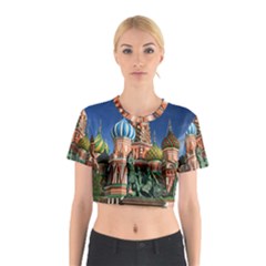 Saint Basil S Cathedral Cotton Crop Top