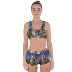 Saint Basil S Cathedral Racerback Boyleg Bikini Set