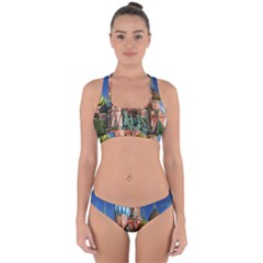 Saint Basil S Cathedral Cross Back Hipster Bikini Set