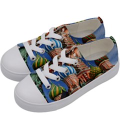 Saint Basil S Cathedral Kids  Low Top Canvas Sneakers