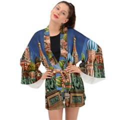 Saint Basil S Cathedral Long Sleeve Kimono