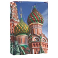 Saint Basil S Cathedral Playing Cards Single Design (Rectangle) with Custom Box