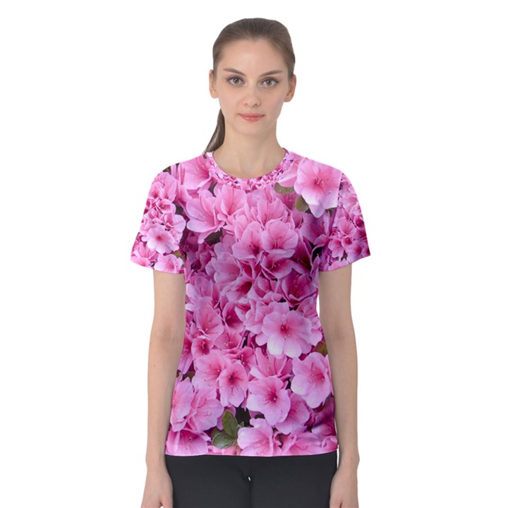 Beautiful tree flowers Women s Sport Mesh T-Shirt