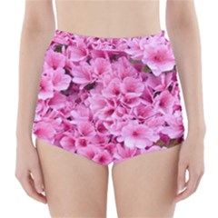 Beautiful Tree Flowers High-waisted Bikini Bottoms by 1212