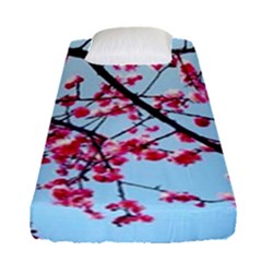 Beautiful Tree Flowers Fitted Sheet (single Size) by 1212