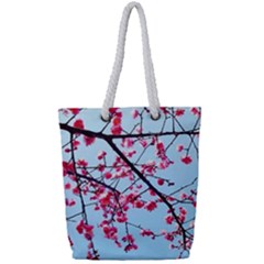 Beautiful Tree Flowers Full Print Rope Handle Tote (small) by 1212