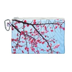 Beautiful Tree Flowers Canvas Cosmetic Bag (large) by 1212