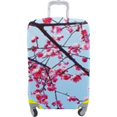 Beautiful Tree Flowers Luggage Cover (large) by 1212