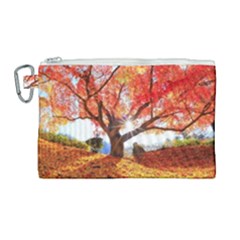 Beautiful Tree Flowers Canvas Cosmetic Bag (large) by 1212