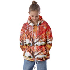 Beautiful Tree Flowers Kids  Oversized Hoodie by 1212