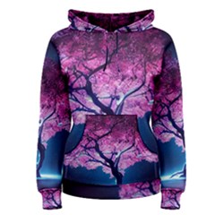 Beautiful Tree Flowers Women s Pullover Hoodie