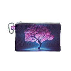 Beautiful Tree Flowers Canvas Cosmetic Bag (small) by 1212