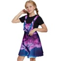 Beautiful tree flowers Kids  Apron Dress View2