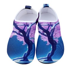 Beautiful Tree Flowers Men s Sock-style Water Shoes by 1212