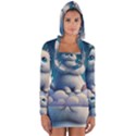 Cat on the sky Long Sleeve Hooded T-shirt View1