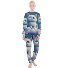 Cat On The Sky Women s Lounge Set by 1212