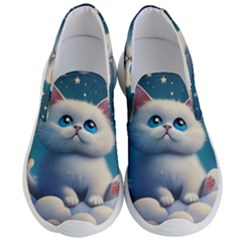 Cat On The Sky Men s Lightweight Slip Ons by 1212