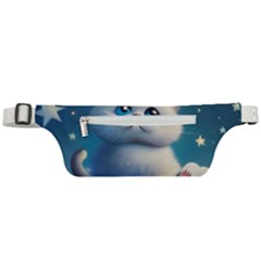 Cat On The Sky Active Waist Bag by 1212