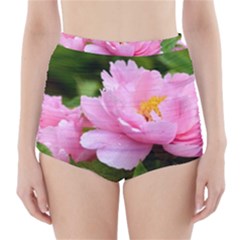 Beautiful Tree Flowers High-waisted Bikini Bottoms by 1212