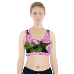 Beautiful Tree Flowers Sports Bra With Pocket