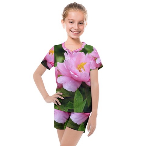 Beautiful Tree Flowers Kids  Mesh T-shirt And Shorts Set by 1212