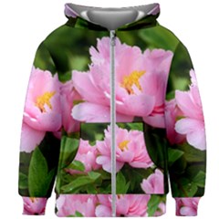 Beautiful Tree Flowers Kids  Zipper Hoodie Without Drawstring