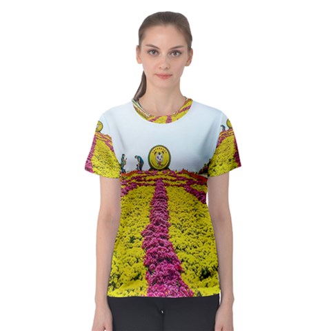 Beautiful Garden Women s Sport Mesh T-shirt by 1212