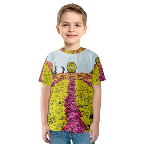 Beautiful Garden Kids  Sport Mesh T-shirt by 1212