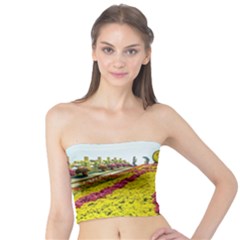 Beautiful Garden Tube Top by 1212