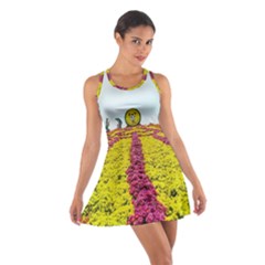 Beautiful Garden Cotton Racerback Dress by 1212