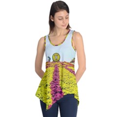 Beautiful Garden Sleeveless Tunic by 1212