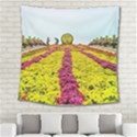 Beautiful garden Square Tapestry (Large) View2